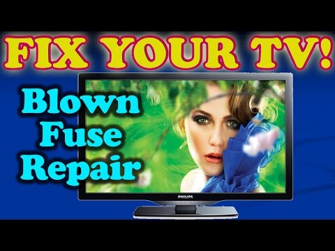 TV Repair Fix for Blown Fuse (Philips Magnavox Emerson Samsung LG)