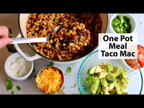 Taco Mac | One Pot Meal | Easy Recipe