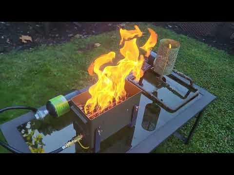 Tactical Ammo Can Portable Propane Fire Pit