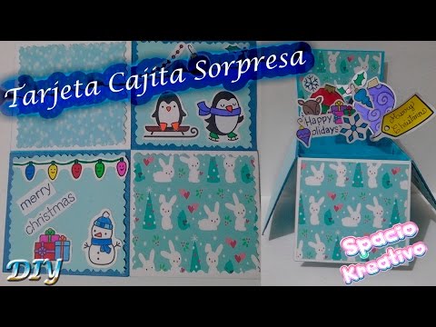 Tarjeta Cajita Sorpresa