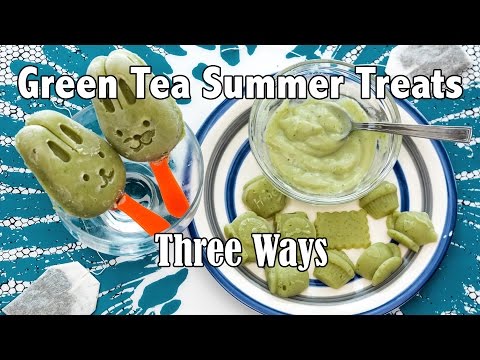 Tasty &amp;amp; Healthy Green Tea Pudding Treats Three Ways -  Under 200 calories