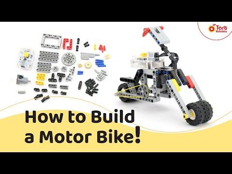 Technic Motorcycle Building Instructions | Robotics &amp;amp; Creativity Workshop