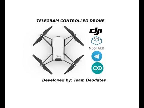 Telegram Controlled Drone