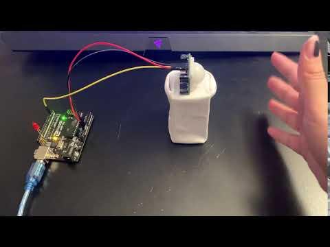 Test Clip of Motion Sensor Prototype