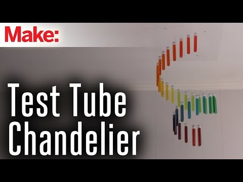 Test Tube Chandelier