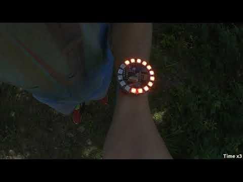 Test of wearable wireless heart rate monitor for running