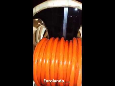 Teste carretel mangueira