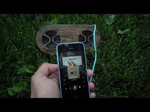 Testing 3D Printed Portable speaker  using Wood filament