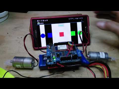 Testing AppInventor Android app controlling Arduino via Bluetooth