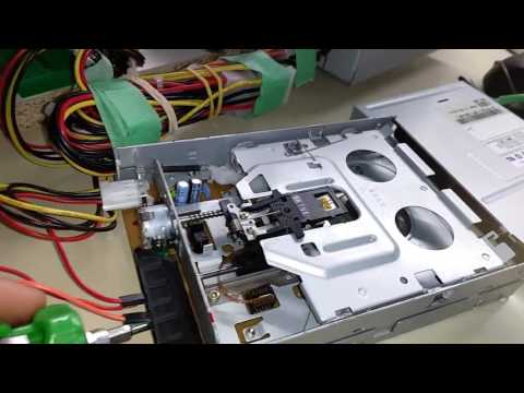 Testing Floppy Drive: Garbage CNC