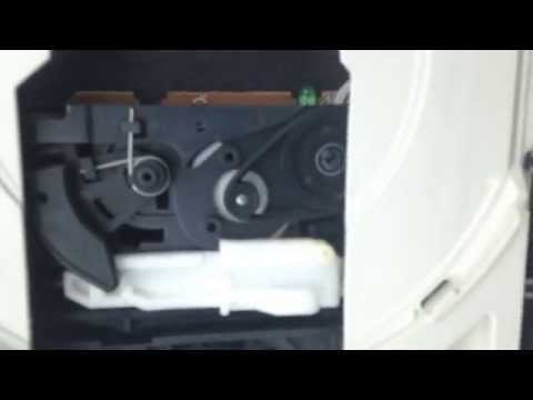 Testing door Opening mechanism of Old CDROM Drive