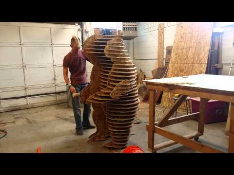 The $3.00 Bear Project - Assembling Our Bear Form