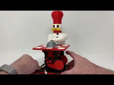 The &amp;quot;Magic Chef&amp;quot;, A 3D Printed Automata