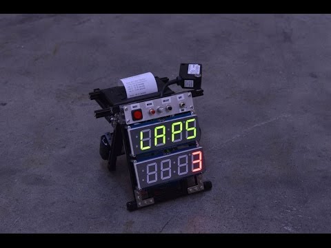 The Arduino Flying Start LapTimer - Crazy Cart Racing