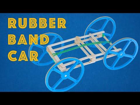 The Best Rubber Band Car - Hands-On Engineering Project for Kids and Middle School