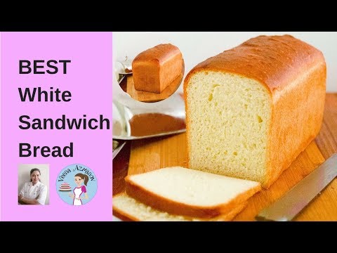 The Best White Sandwich Bread Recipe | Baking a bread from scratch