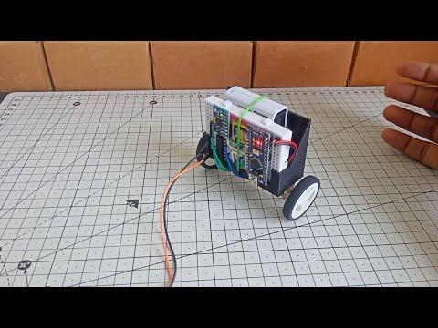 The Breadboarded Self Balancing Robot | Demonstration