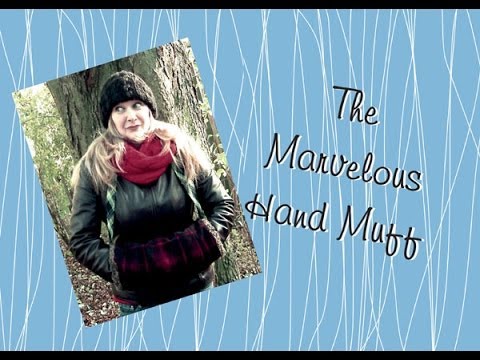 The DIY Hand Warmer: a cozy hand muff tutorial