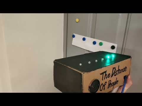 The Distance Of People -- Arduino