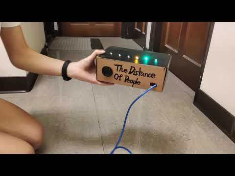 The Distance Of People -- Arduino