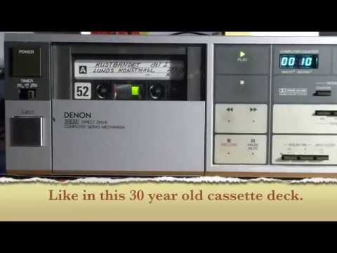 The EZCAP cassette tape to MP3 converter needs a real tape drive