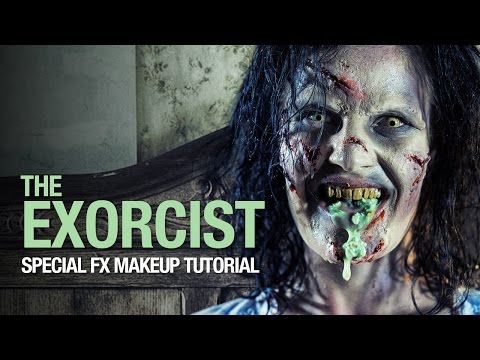 The Exorcist sfx makeup tutorial