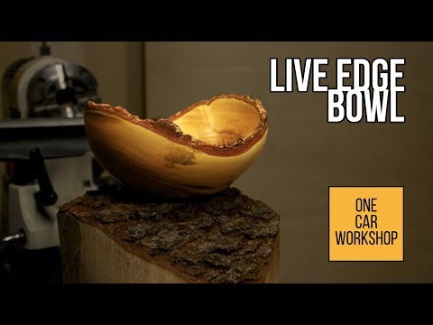 The HOA took my tree. I took it back: Making a Live Edge Bowl