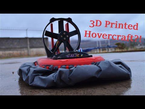 The IPACV-3D (3D Printed Impeller Powered Air Cushion Vehicle)