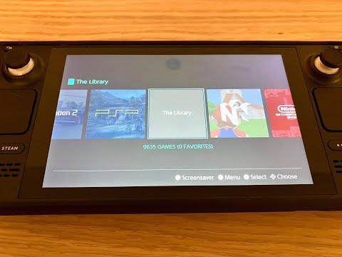 The Library for EmuDeck to easily download and play retro games on Steam Deck