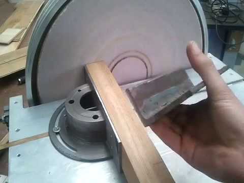 The mitre fence for disk sander