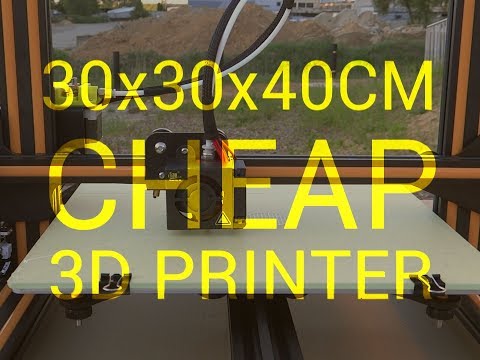 The perfect cheap 3D printer - Creality CR10