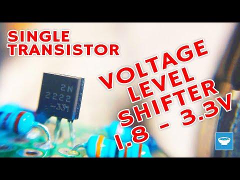 The simplest voltage level shifter that you can actually make yourself