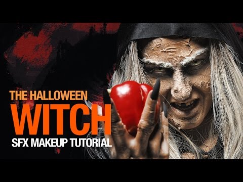 The witch halloween makeup tutorial