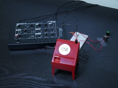 Theremin Toy and Moog Werkstatt