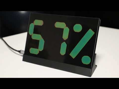 Thermochromic Temperature &amp;amp; Humidity Display - PCB Version