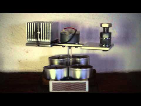 Thermoelectric Candle Engine