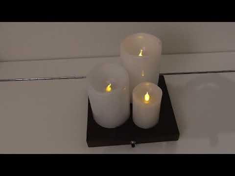 Three Electronic Candles - Light