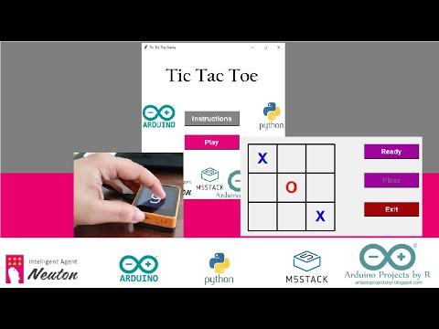 Tic-Tac-Toe Game with Handwritten digit recognized by TinyML #arduino #python #tinyml