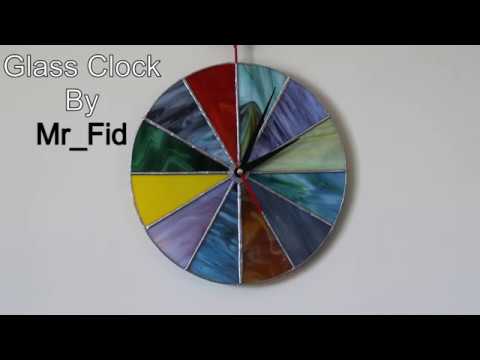 Tiffany Glass Clock.