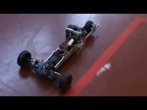 Tilting RC Model Vehicle - Three Wheeled Tilting test