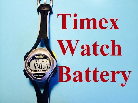 Timex Battery Replacement