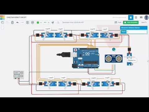 Tinker card circuit cheetah simulation