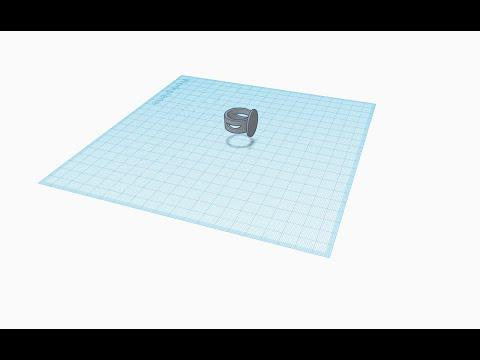 TinkerCAd Ring Design Part 2 - Ring Modification