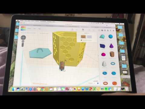 Tinkercad: workplane 2