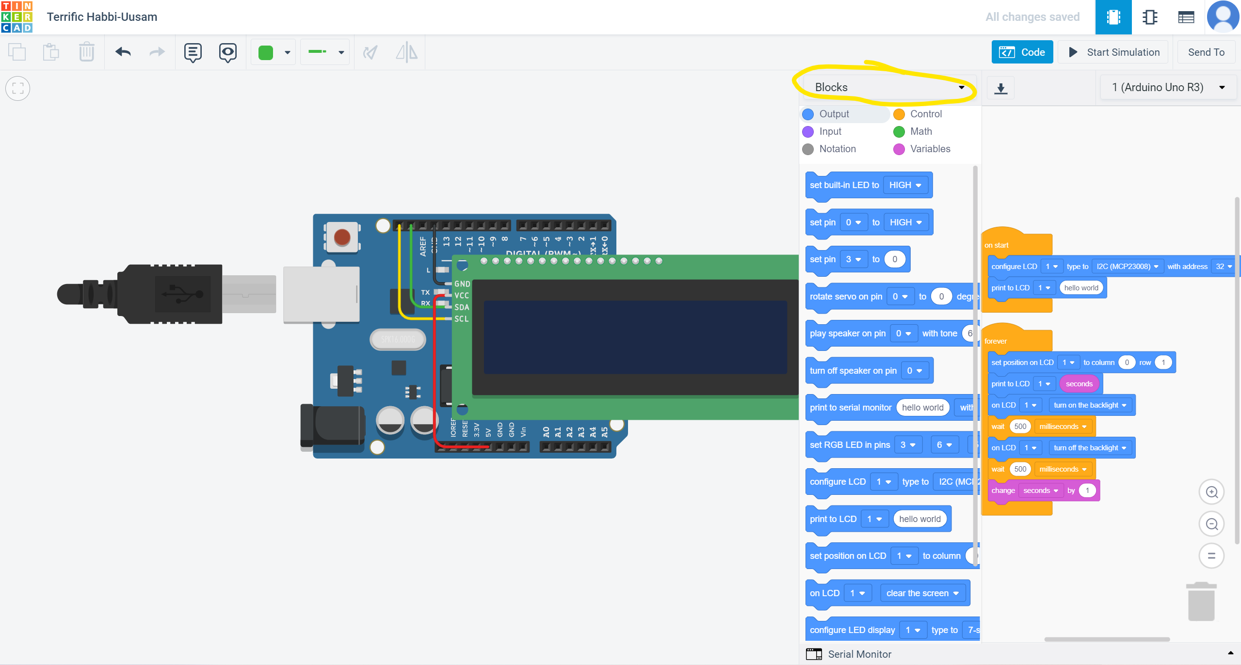 Tinkercad Screen shot code block.png