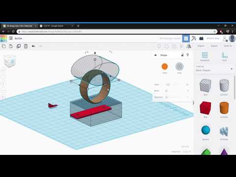 Tinkercad tutorial - Bottle Holder