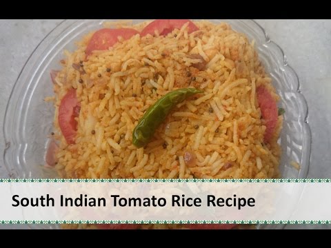 Tomato Rice | Tomato Pulao | South Indian Food Recipe by Healthy Kadai