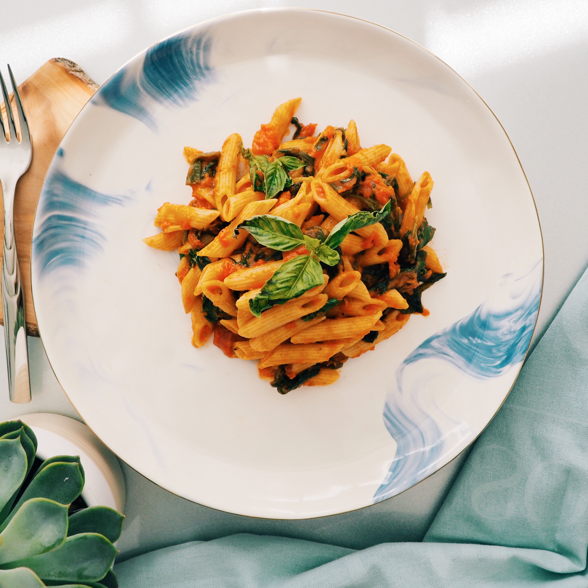 Tomato Spinach Pasta (1).JPG