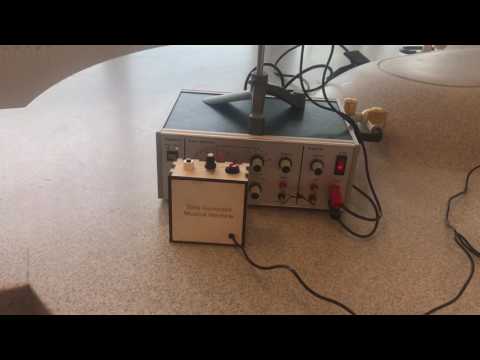 Tone Generator Musical Machine playing &amp;quot;Ode an die Freude&amp;quot;