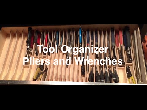 Tool Organizer - Pliers and Wrenches